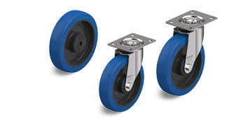 POBS stainless steel wheels and castors