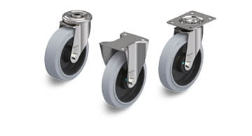 POEV stainless steel wheels and castors