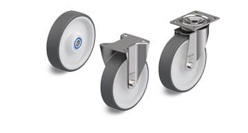 POTH stainless steel wheels and castors