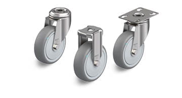 TPA stainless steel wheels and castors