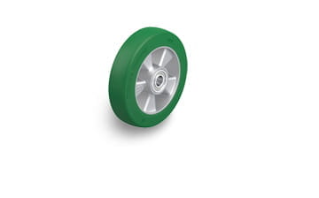 ALST wheels with Blickle Softhane polyurethane tread