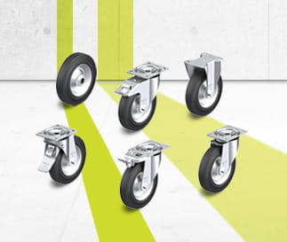 V - wheels and castors series