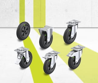 VWPP – “Blickle Soft” wheel and castor series