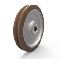 Heavy duty wheel with Blickle Besthane® polyurethane tread, with cast iron wheel centre GB 500x80/60K-921269