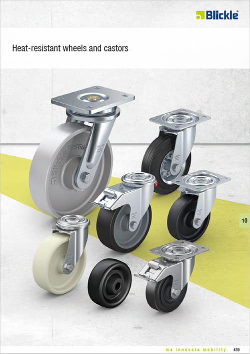Chapetr 10 Heat-resistant wheels and castors