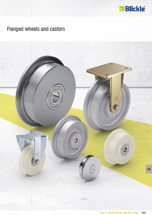 Chapter 14  Flanged wheels and castors